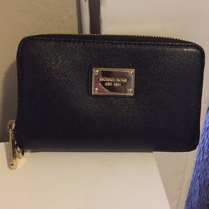 Michael Kors Black Leather Wallet
